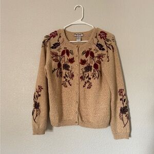Vintage Embroidered Cardigan